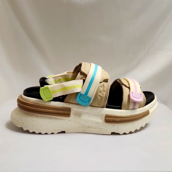 Converse Run Star Utility Sandals With Velco Straps (Unisex M Size 6 W Size 7)